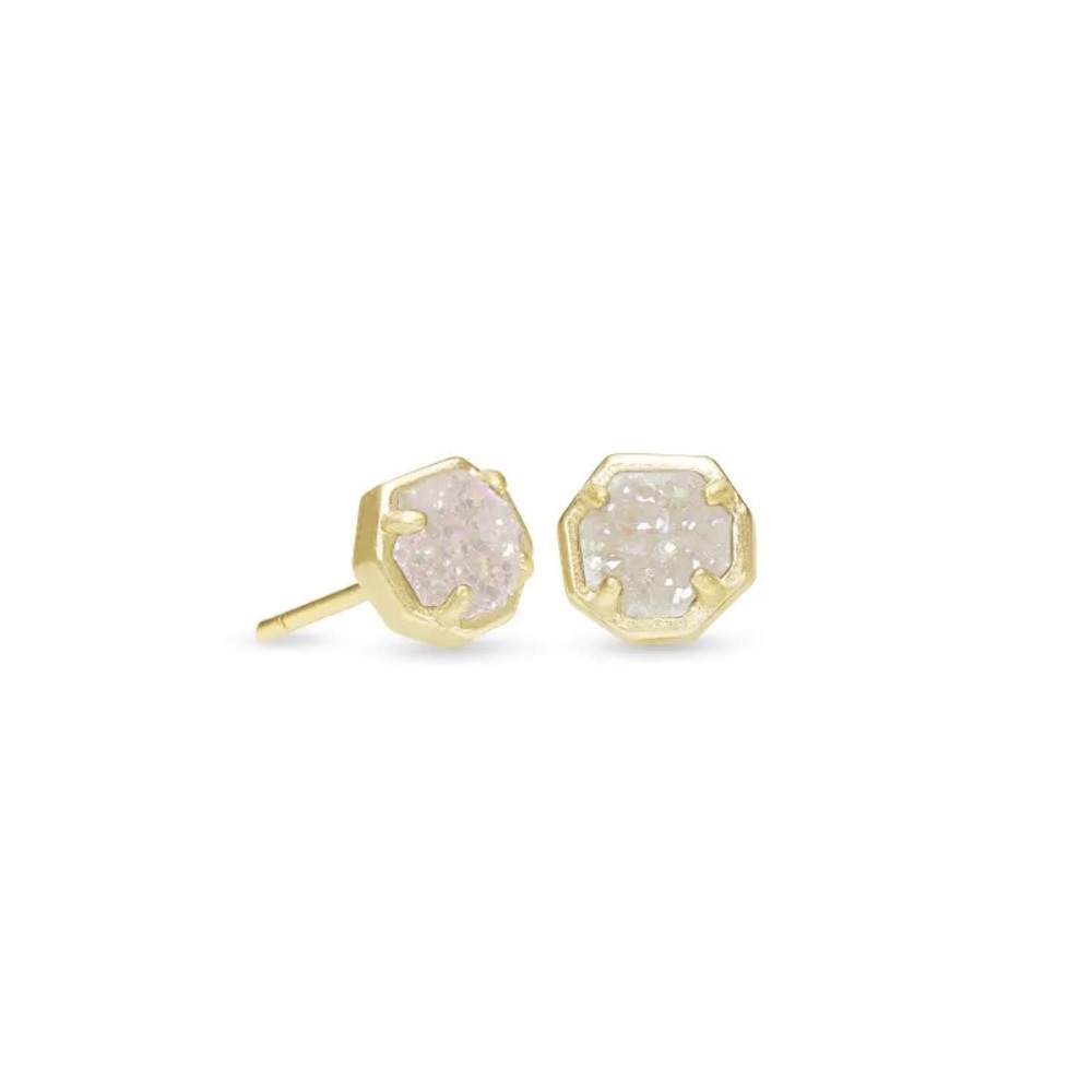 KENDRA SCOTT Pave Drusy Nola Studs